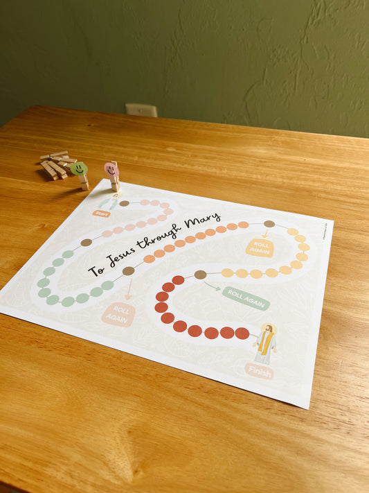To Jesus Through Mary Board Game
